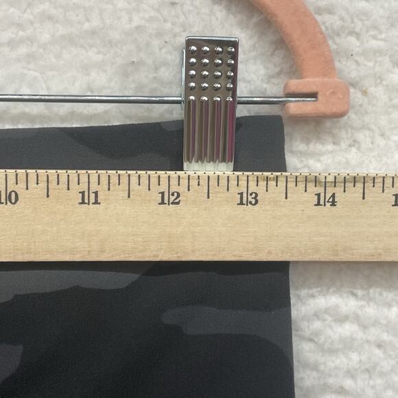 Athleta Leggings Womens Medium Black Elation Camo 7/8 Tight Gym Workout Yoga - Picture 8 of 11